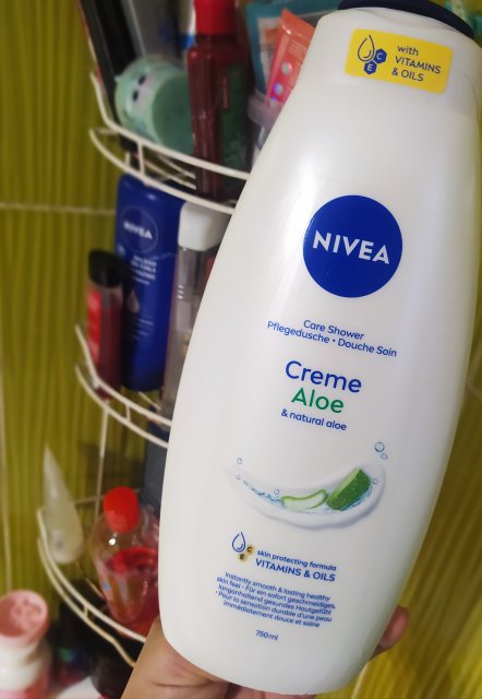 Nivea Creme Aloe, płyn do kąpieli 