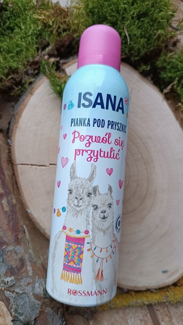 Isana Pianka pod prysznic, Pozwól się przytulić