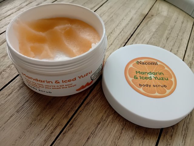 Nacomi Peeling do ciała, Body Scrub, Mandarin & Iced Yuzu