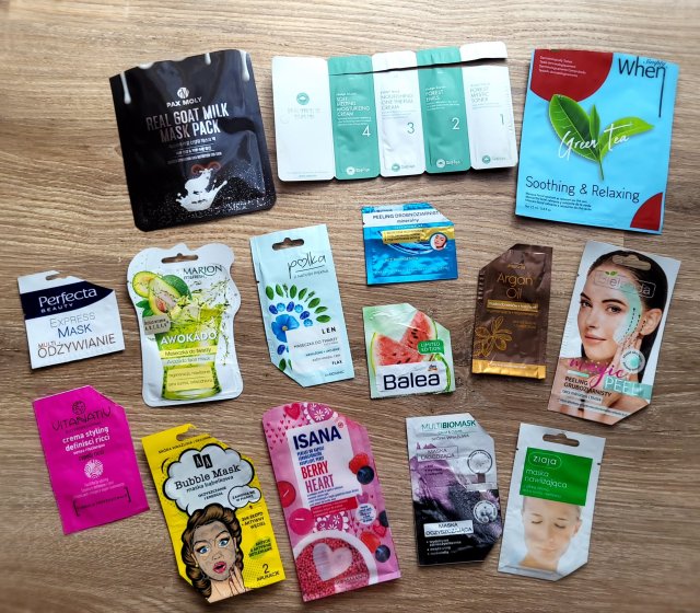 Pax Moly Maska do twarzy w płacie, Real Goat Milk Mask Pack