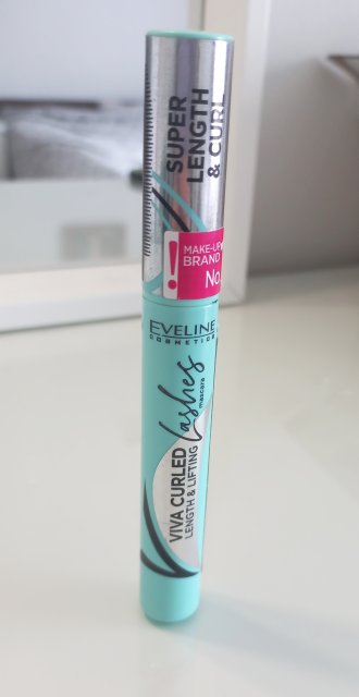 Eveline Viva Curled Lashes!, Tusz do rzęs, Black 