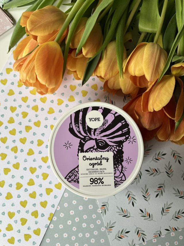 YOPE Maska do włosów, Regenerująca, Orientalny Ogród, Włosy zniszczone