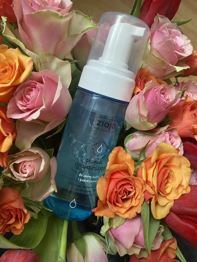 Ziaja Pianka do mycia twarzy, Oczyszczająca, Do skóry suchej i podrażnionej