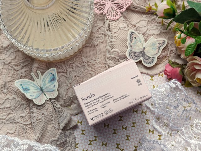 Sendo Krem do twarzy, Nourish, Nawadniający, Na noc, O intensywnym działaniu nawilżającym i regenerującym