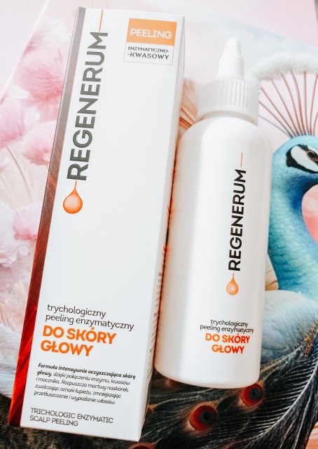 Regenerum Trychologiczny peeling do skóry głowy, Enzymatyczno-kwasowy