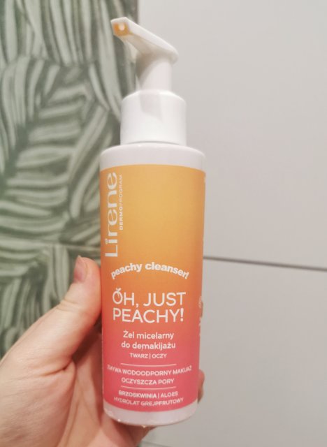 Lirene Oh, Just Peachy!, Żel micelarny do demakijażu, Brzoskwinia i Aloes 