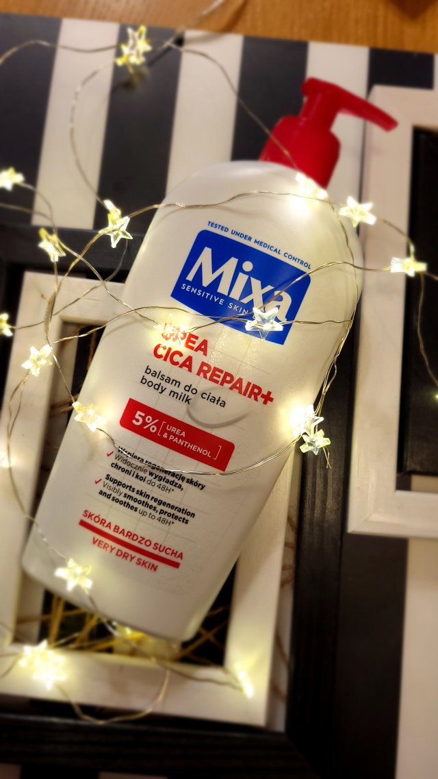 Mixa Balsam do ciała, Cica Repair, Skóra bardzo sucha, Panthenol i mocznik 