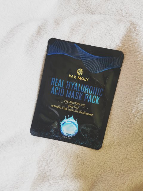 Pax Moly Maska do twarzy w płacie, Real Hyaluronic Acid Mask Pack