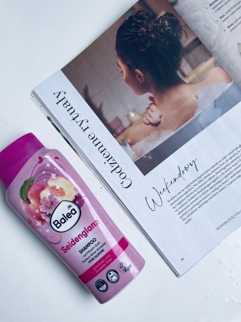 Balea Szampon do włosów, Seidenglanz, Z jedwabiem