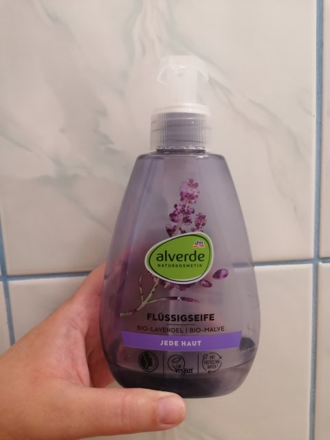 Alverde Mydło w płynie, Bio lawenda, Bio malwa