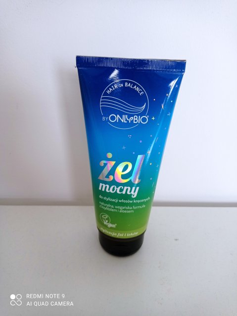 OnlyBio Hair in Balance, Żel do stylizacji włosów, Mocny, Do włosów kręconych