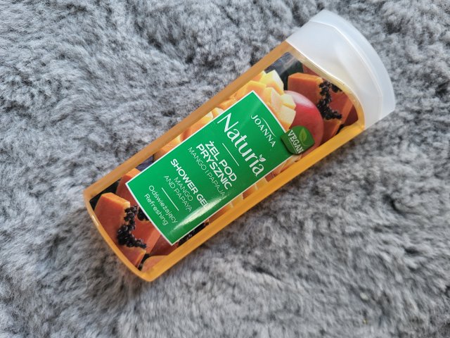 Joanna Naturia, Żel pod prysznic, Mango i papaja