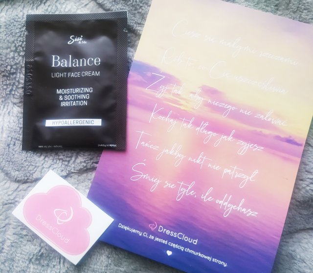 Sisi&Me Balance, Krem do twarzy, Moisturizing & Soothing Irriation, Hipoalergiczny