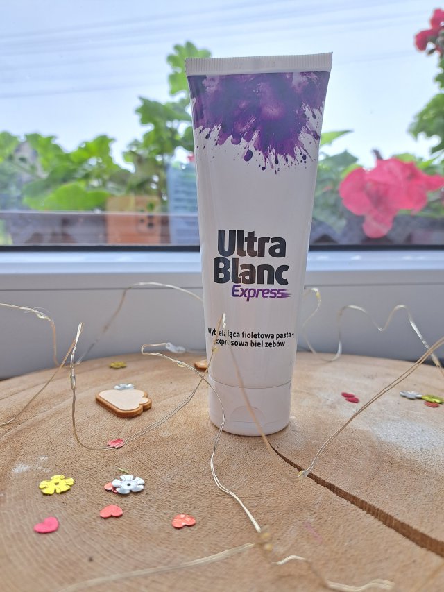 UltraBlanc Pasta do zębów, Express, Wybielająca, Fioletowa