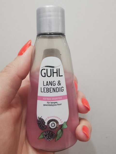 GUHL Szampon do włosów, Lang & Lebendig, Włosy długie i zniszczone