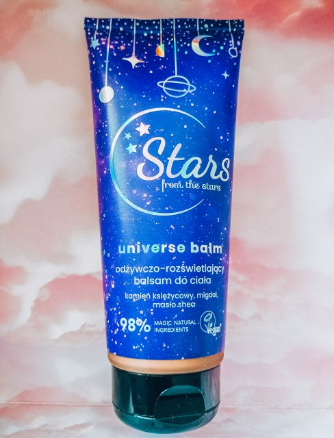 Stars from the stars Balsam do ciala, Odżywczo - rozświetlający, Universe Balm, Kamień księżycowy, migdał, masło shea