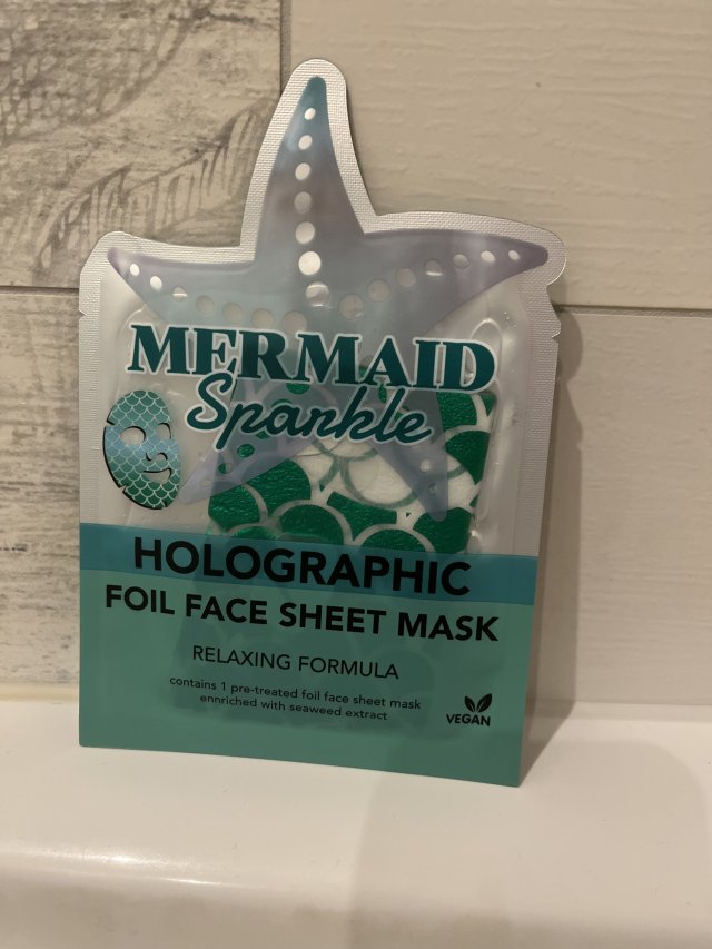 Mermaid sparkle maska