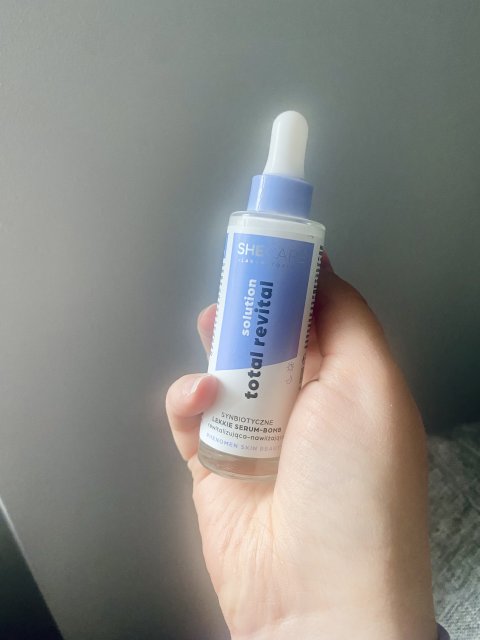 Shecare Serum-BOMB do twarzy, Synbiotyczne, Rewitalizująco-nawilżające, Lekkie, Solution Total Revital