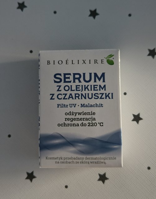 Bioélixire Serum do włosów, Z olejkiem z czarnuszki, Filtr UV, Malachit