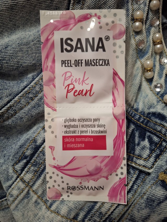 Isana Maseczka do twarzy, Peel-off, Pink Pearl