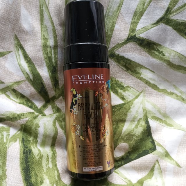 Eveline Brazilian Body, Pianka do ciała, Ekspresowa, Brązująca