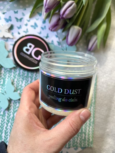 BG Cosmetics Peeling do ciała, Gold Dust