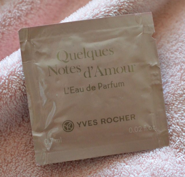 Yves Rocher Woda perfumowana, Quelques Notes d'Amour EDP