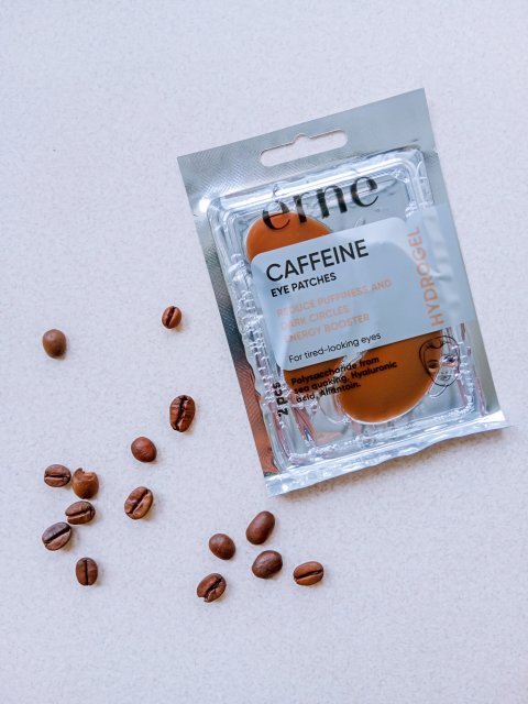 Érné Płatki pod oczy, Hydrożelowe, Coffeine Eye Patches, Hialuronic Acid