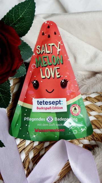 Tetesept Peeling do ciała, Salty Melon Love