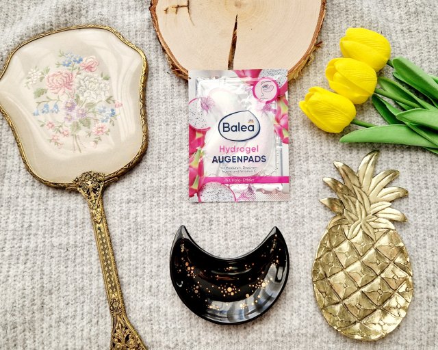 Balea Płatki pod oczy, Hydrożelowe, Hyaluron, Drachen-frucht und Vitamin C