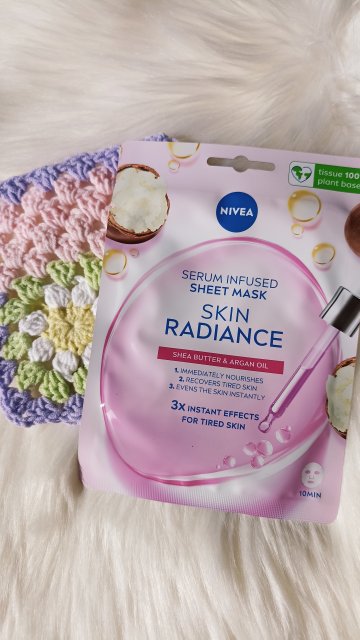 Nivea Urban Skin Natural Radiance, Maska w płacie, Rozświetlająca, 10-minutowa