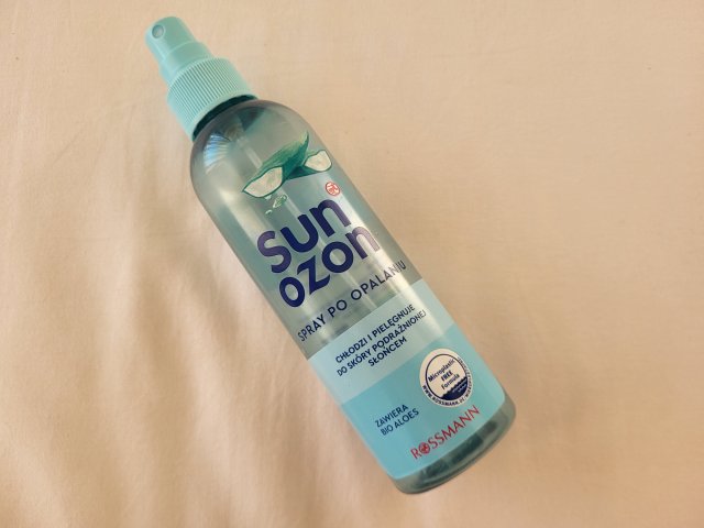 SunOzon Spray po opalaniu, Apresspray Aloe Vera, Aloesowy