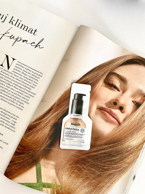 Metal detox L’Oréal olejek do włosów 
