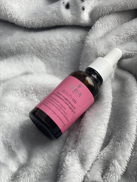 Miya Cosmetics Beauty lab, Serum do twarzy, Wygładzające, z kompleksem anti-aging 5%