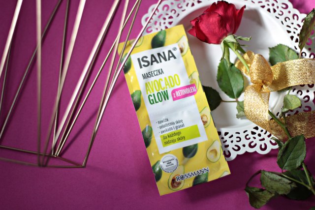Isana Maseczka do twarzy, Avocado Glow, Z retinolem