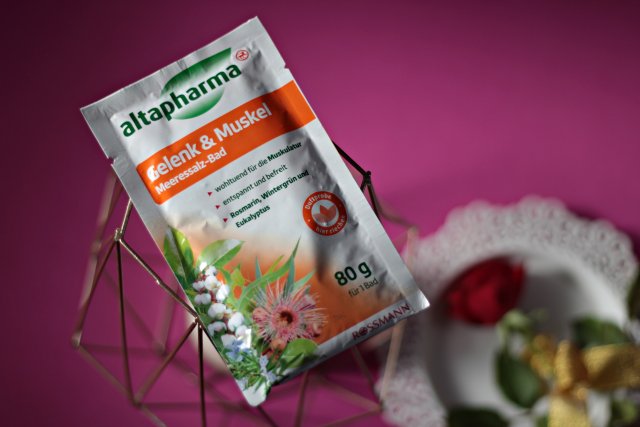 Altapharma Sól do kąpieli, Morska, Relaksująca, Gelenk & Muskel