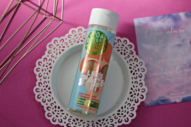 Farmona Tutti Frutti, Płyn micelarny, Let's Facet It, Z kwasami owocowymi, Energy Shot C, Aloes 5%