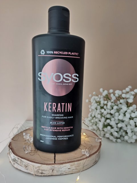Syoss Professional Performance, Keratin, Szampon do włosów słabych i łamliwych