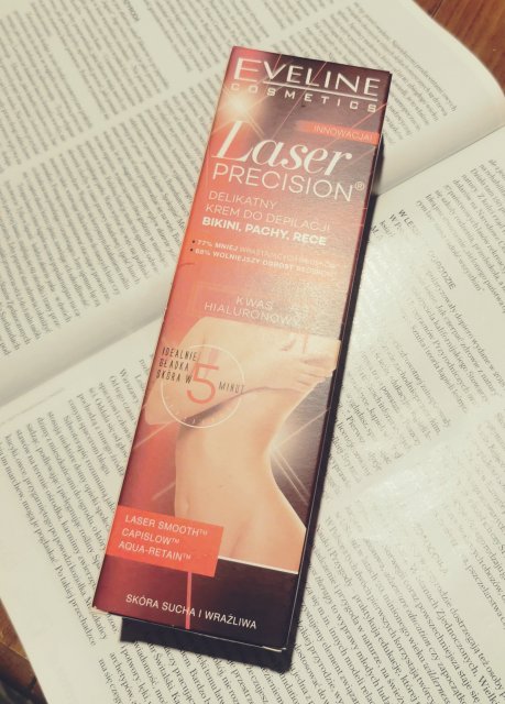 Eveline Laser Precision, Krem do depilacji, Skóra sucha i wrażliwa
