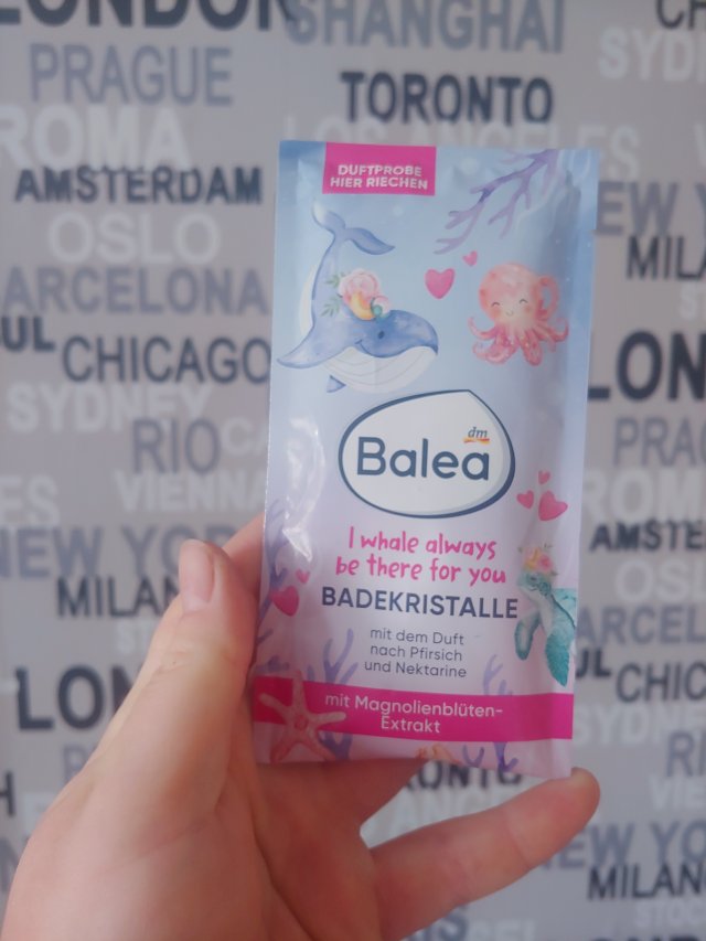 Balea Kryształki do kąpieli, I whale always be there for you