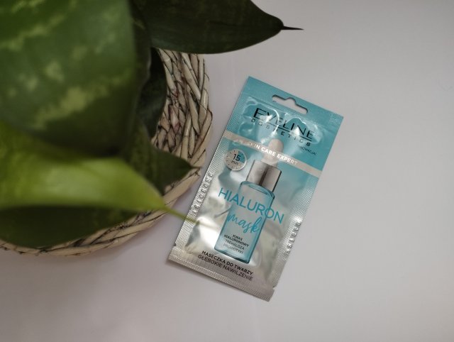 Eveline Skin Care Expert, Maseczka do twarzy, Hialuron, Głębokie Nawilżenie