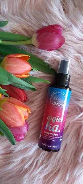 OnlyBio Hair in Balance, Mgiełka do włosów, Nabłyszczająca, Nawilżanie i Blask
