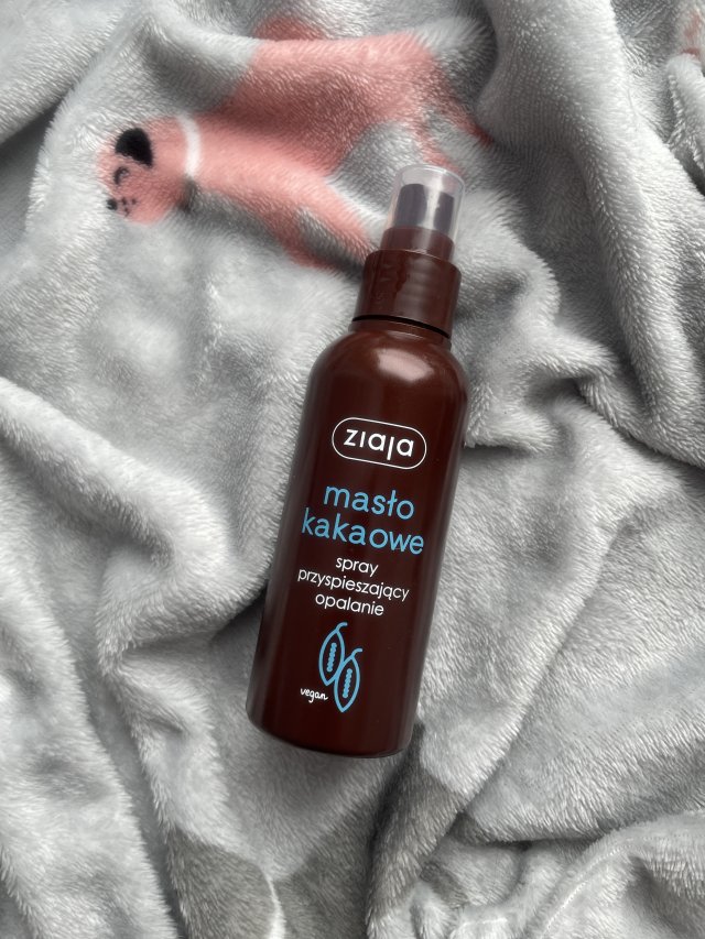 Ziaja Masło Kakaowe, Spray przyspieszający opalanie