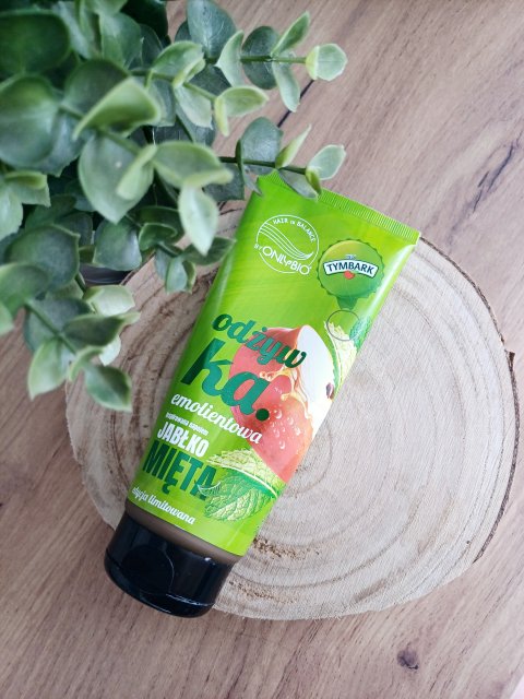 OnlyBio Hair in Balance, odżywka emolientowa, jabłko-mięta Tymbark 