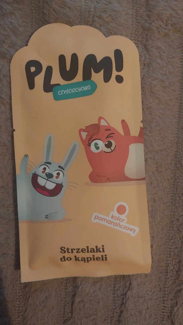Plum! Plum! , Czyściochowo, Strzelaki do kąpieli, Kolor pomarańczowy