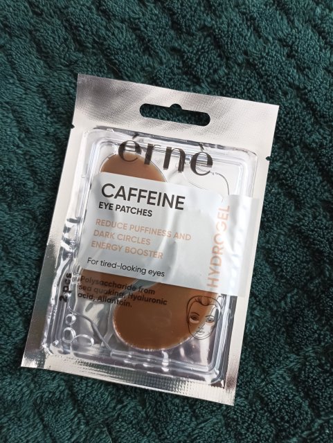 Érné Płatki pod oczy, Hydrożelowe, Coffeine Eye Patches, Hialuronic Acid