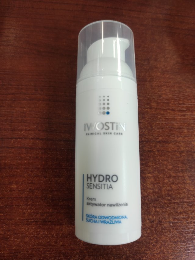 Iwostin Hydro Sensitia, Krem do twarzy, Aktywator nawilżenia