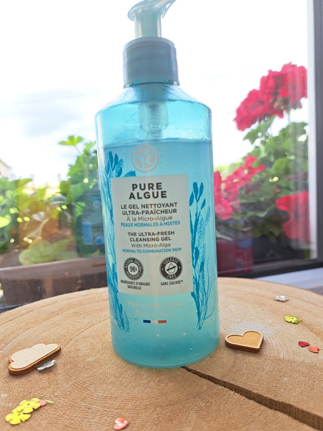 Yves Rocher Pure Algue, Żel do mycia twarzy, Oczyszczający, Extra świeżość