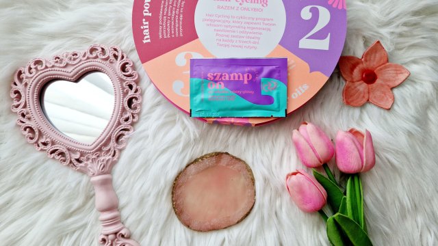 OnlyBio Hair Cycling, Szampon do włosów i skóry głowy, Nawilżenie, Olej Buriti, Aloes, Granat 