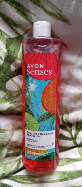 Avon Senses, Żel pod prysznic, Tropical Mexicana